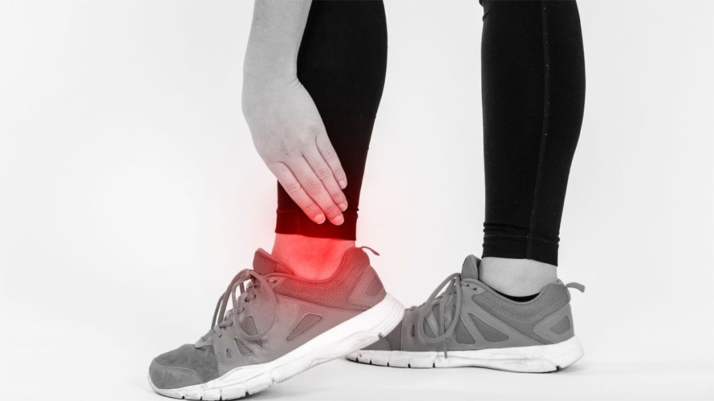 Simple ankle sprain or something more serious