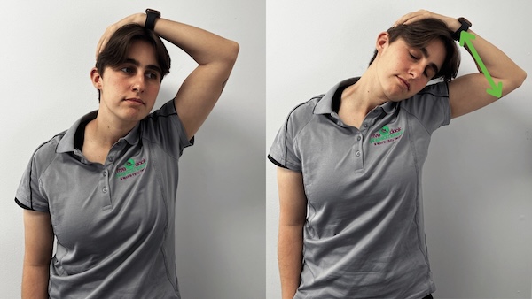 Upper trapezius stretch