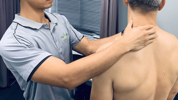 Wry neck diagnosis
