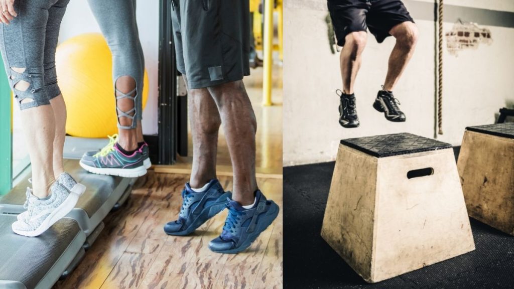 Calf Raises Box Jump