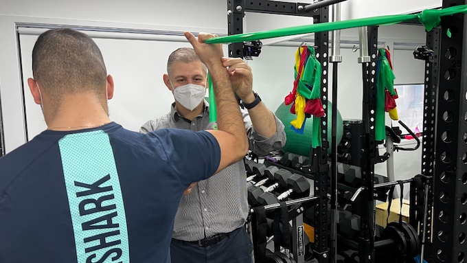 Shoulder Dislocation Theraband Exercise